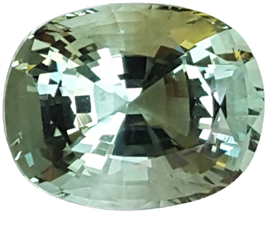 8.17ct Cushion A Color Aquamarine