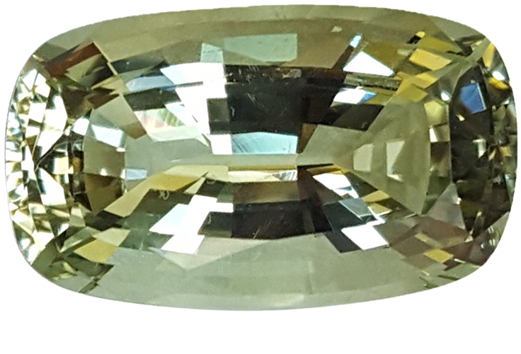21x12.5mm Cushion A Color Aquamarine