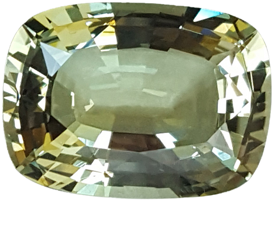 17.7x13.1mm Cushion A Color Aquamarine