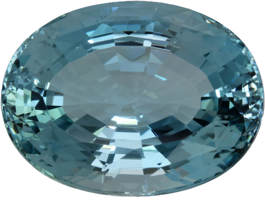 20.27ct Oval AAA Color Aquamarine