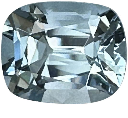 4ct Cushion A Color Aquamarine