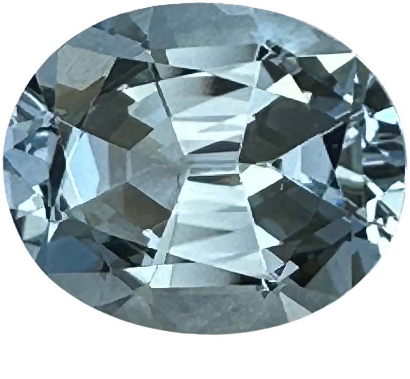 11x9mm Oval AA Color Aquamarine