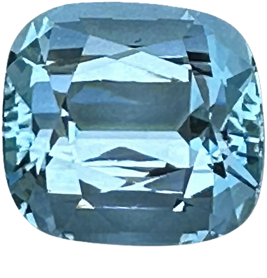 19.24ct Cushion Santa Maria Aquamarine