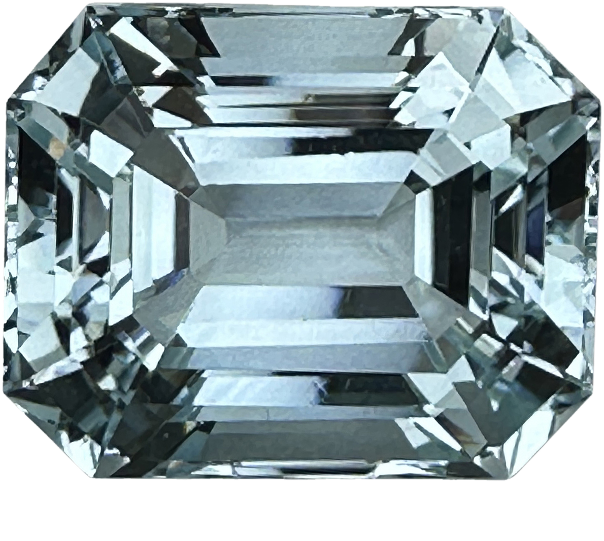 33.98ct Emerald Cut A Color Aquamarine