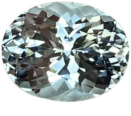 6.98ct Oval A Color Aquamarine
