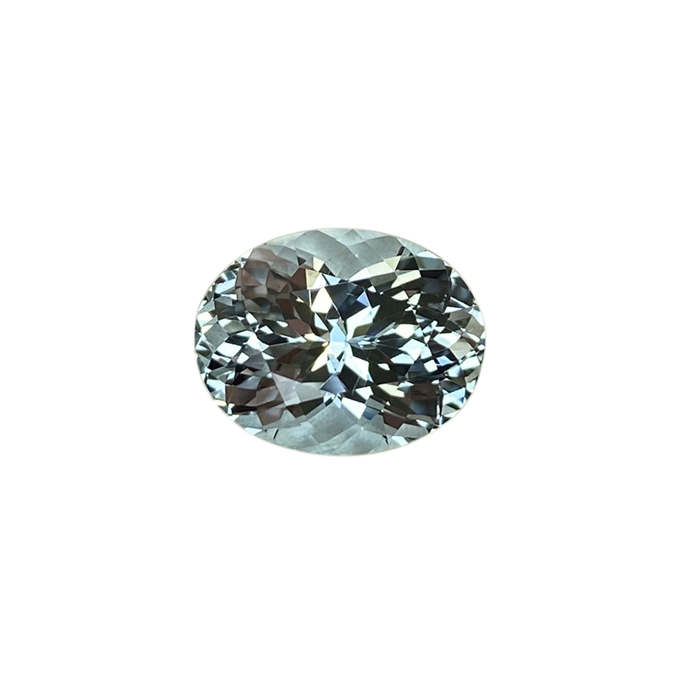 6.98ct Oval A Color Aquamarine