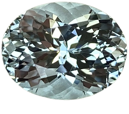 6.98ct Oval A Color Aquamarine