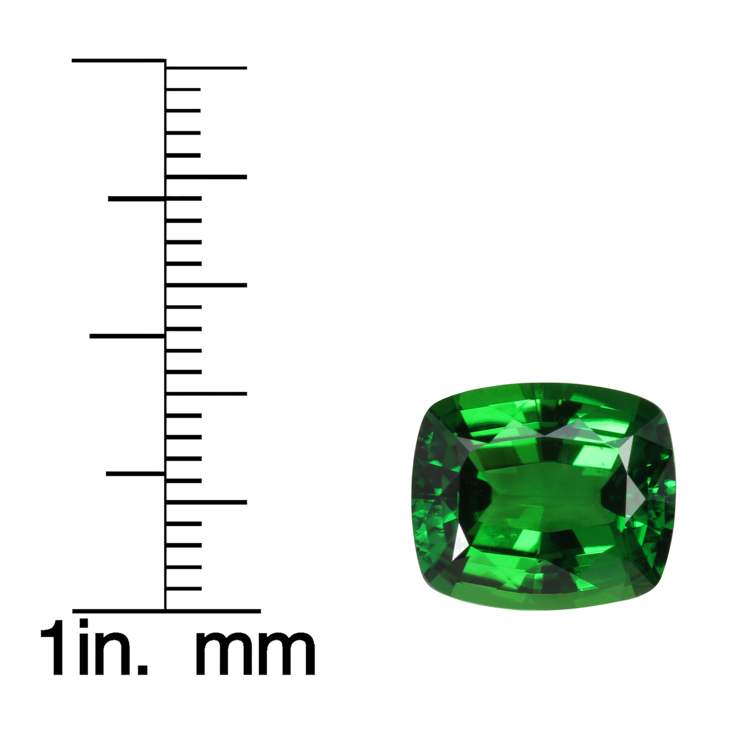 5.16ct Cushion Chrome Tourmaline