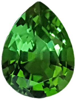1.11ct Pear Shape Chrome Tourmaline