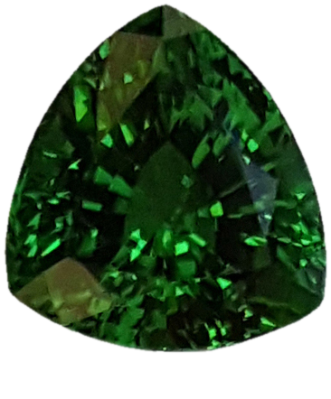 4.26ct Trillion Fine Green Chrome Tourmaline