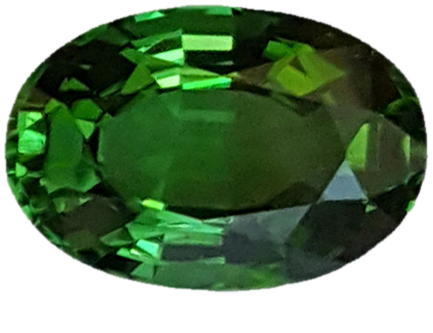 2.91ct Oval Fine Green Chrome Tourmaline