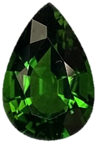 1.04ct Pear Shape Chrome Tourmaline