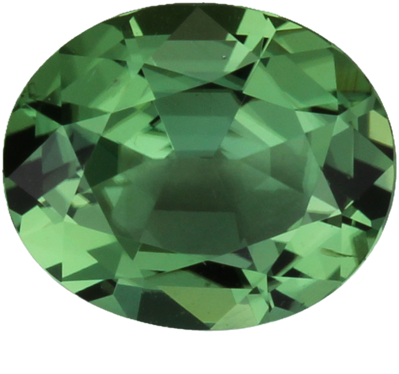 3.45ct Oval Mint Chrome Tourmaline