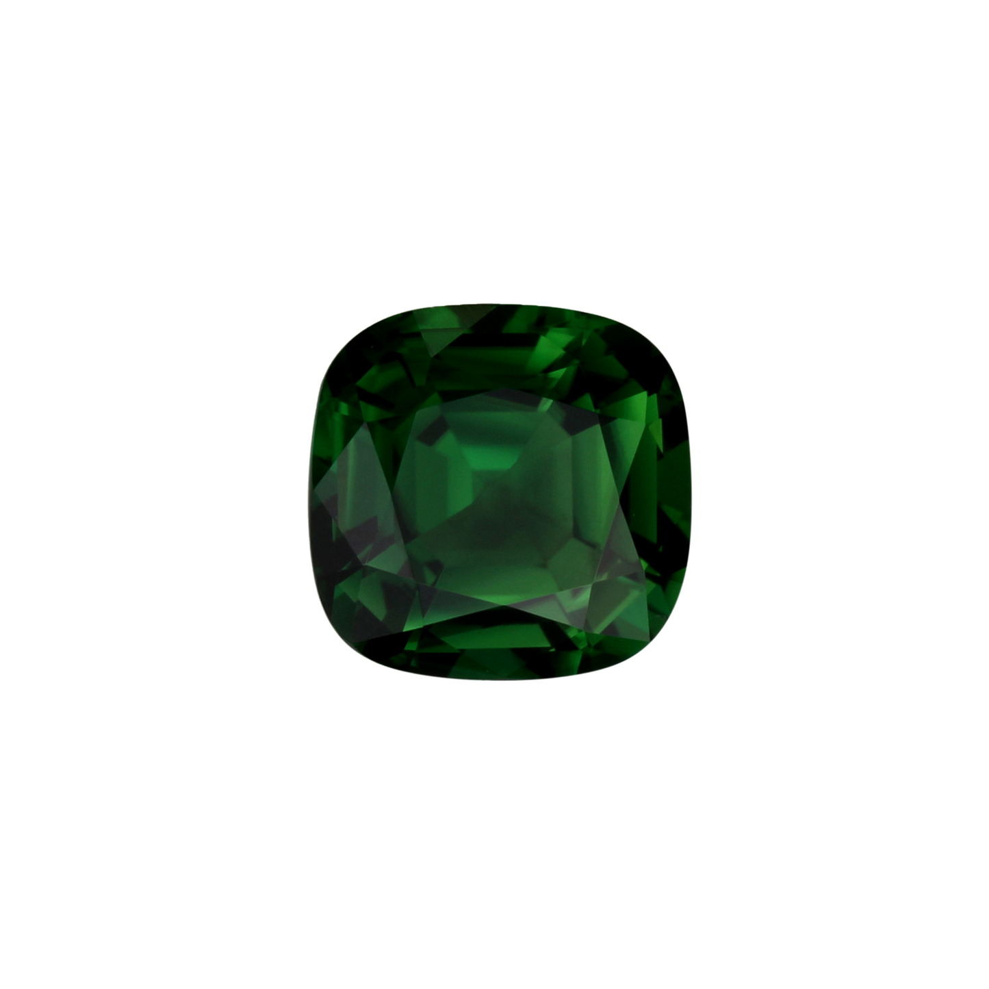 4.52ct Cushion Rich Green Chrome Tourmaline