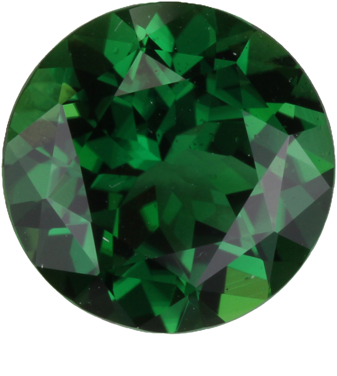 10.3mm Round Rich Green Chrome Tourmaline
