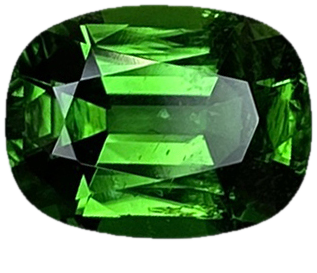 2.27ct Cushion Fine Green Chrome Tourmaline