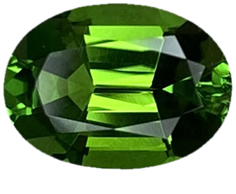 1.44ct Oval Fine Green Chrome Tourmaline