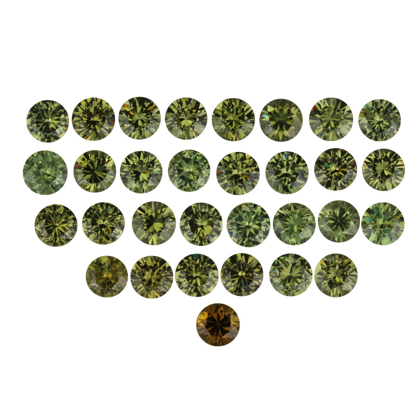 Demantoid Garnet Round 4.5mm