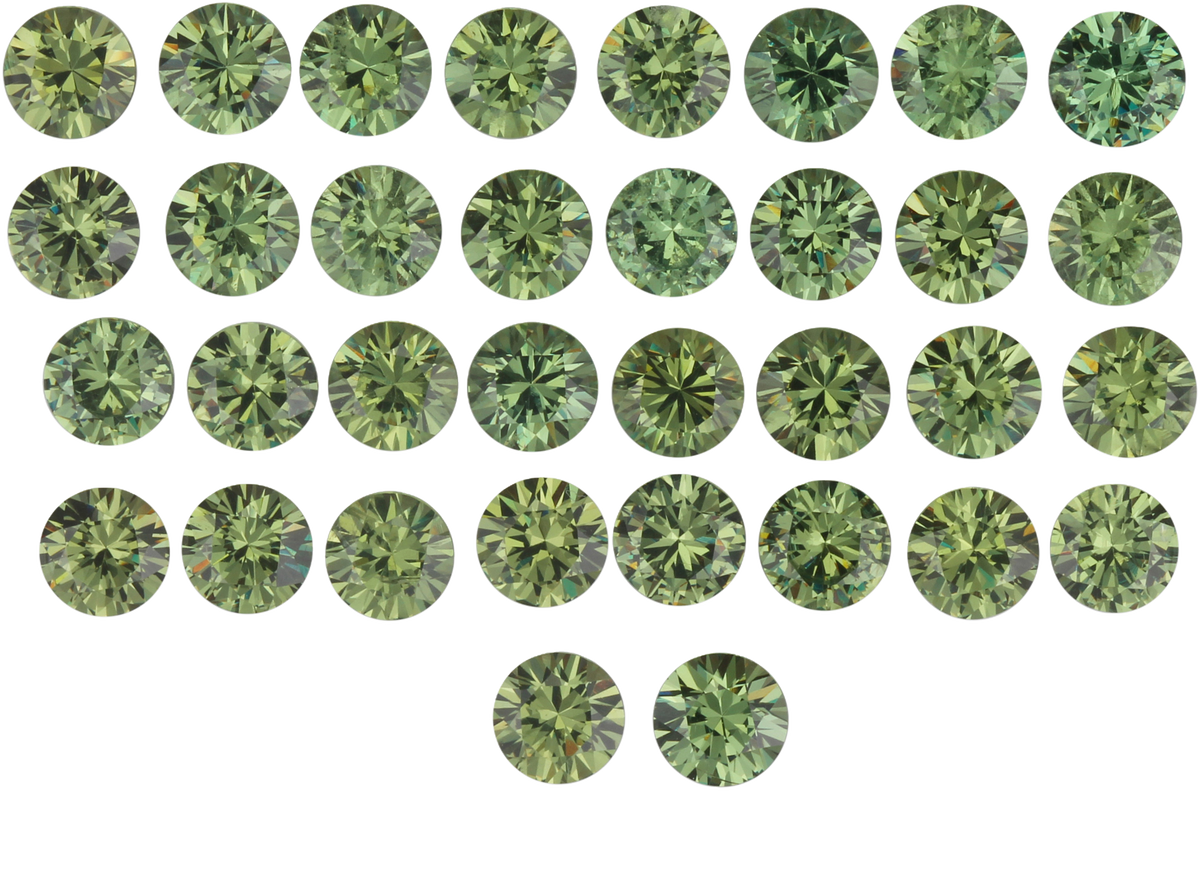 Demantoid Garnet Round 4.5mm