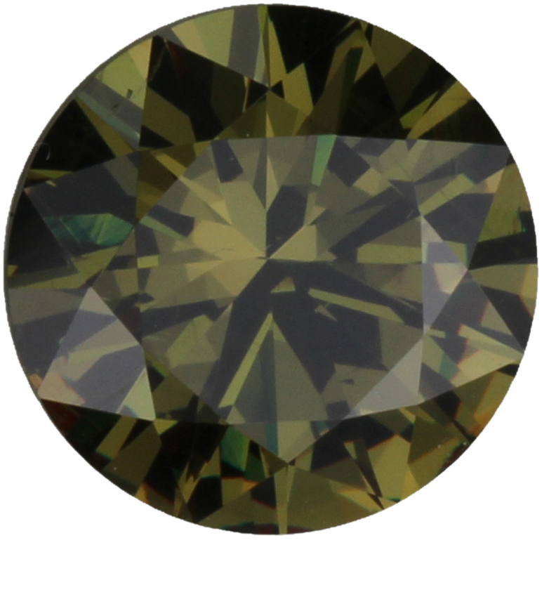 10mm Round Demantoid Garnet