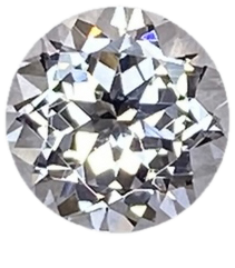 6.3mm Round Light Grey Spinel