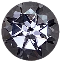 5.75mm Round Light Grey Spinel