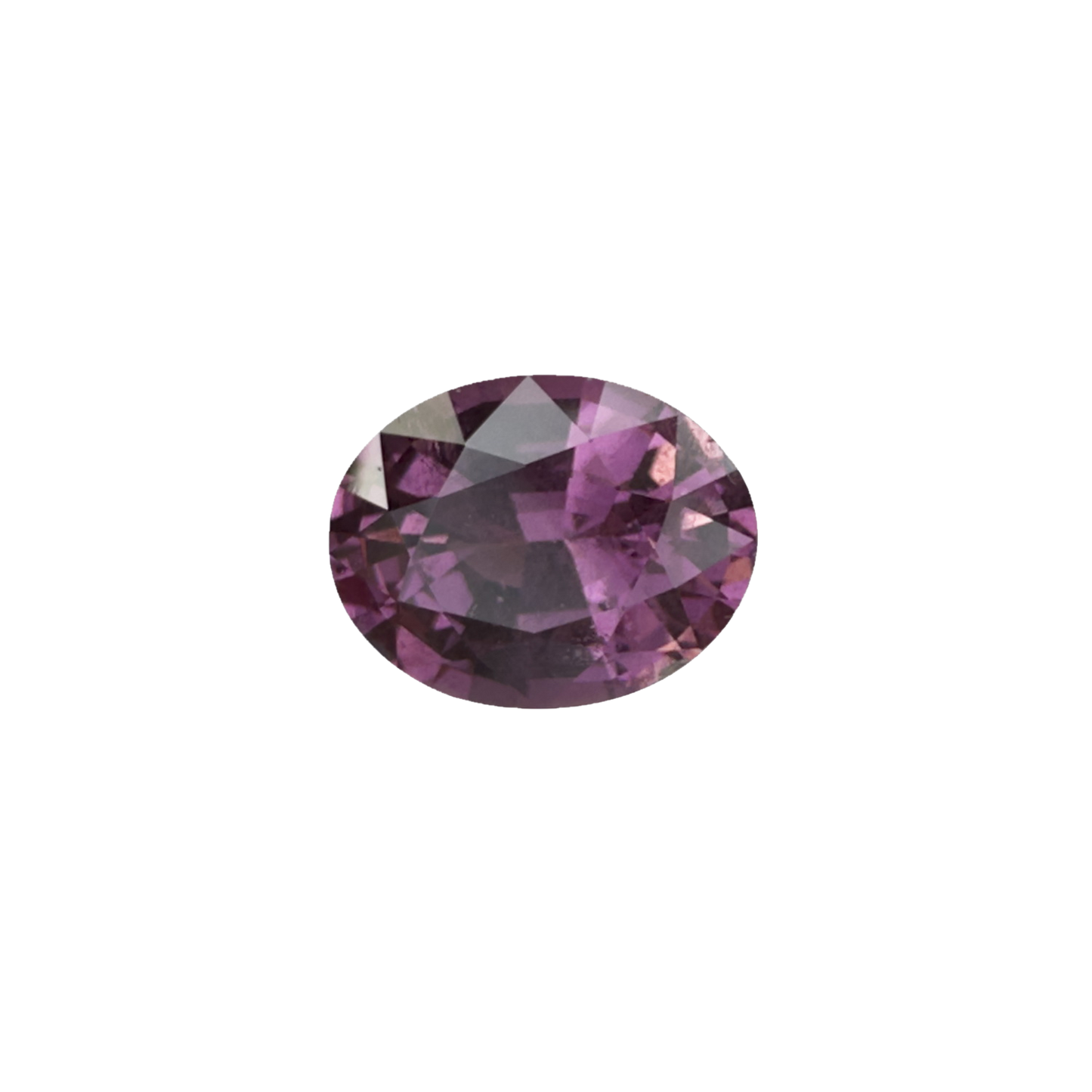 2.71ct Oval Mauve Malaya Garnet