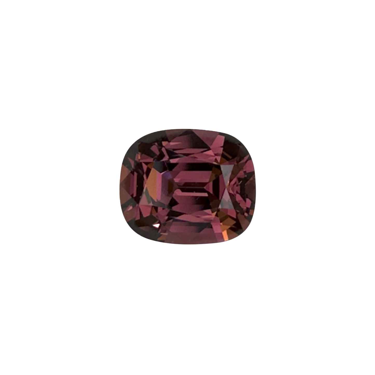 4.03ct Cushion Deep Orange Malaya Garnet