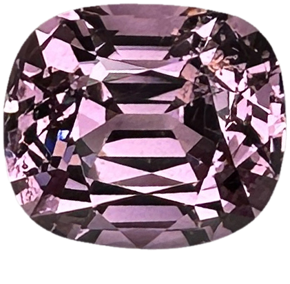 2.60ct Cushion Light Pink Malaya Garnet