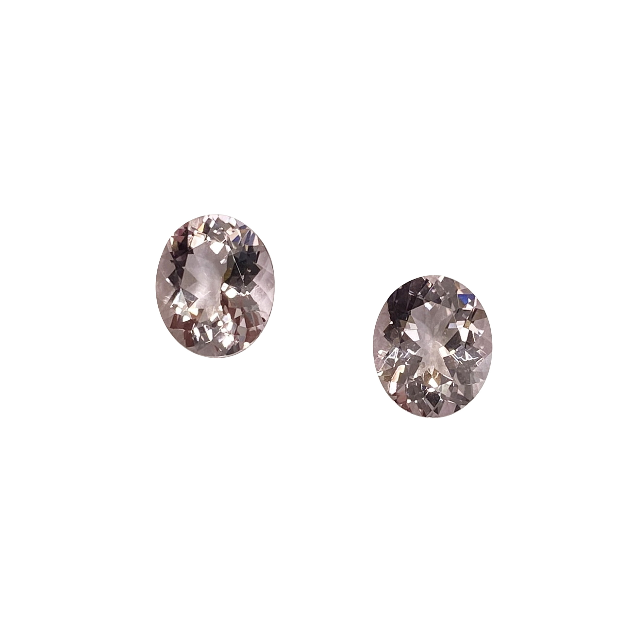 12x10mm Oval Pink Morganite