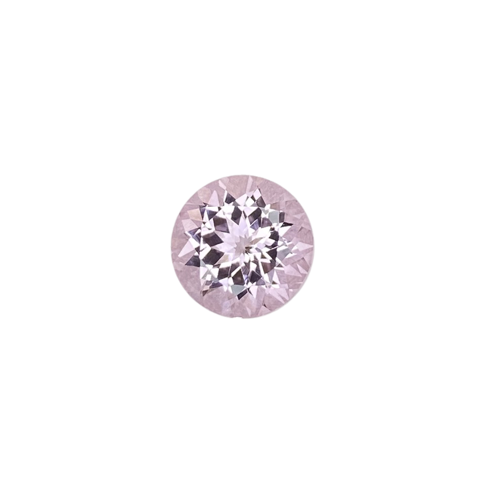 8mm Round Pink Morganite