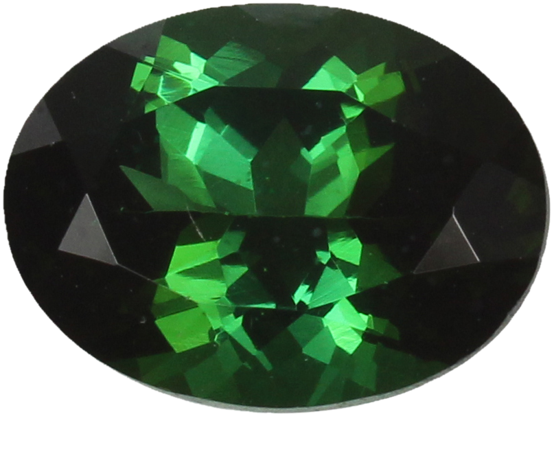 3.22ct Oval Medium Blue-Green Tourmaline