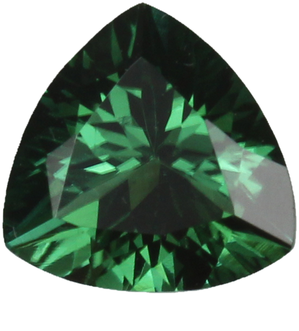 8mm Trillion Deep Blue-Green Tourmaline