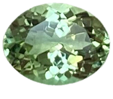 9x7mm Oval Mint Green Tourmaline
