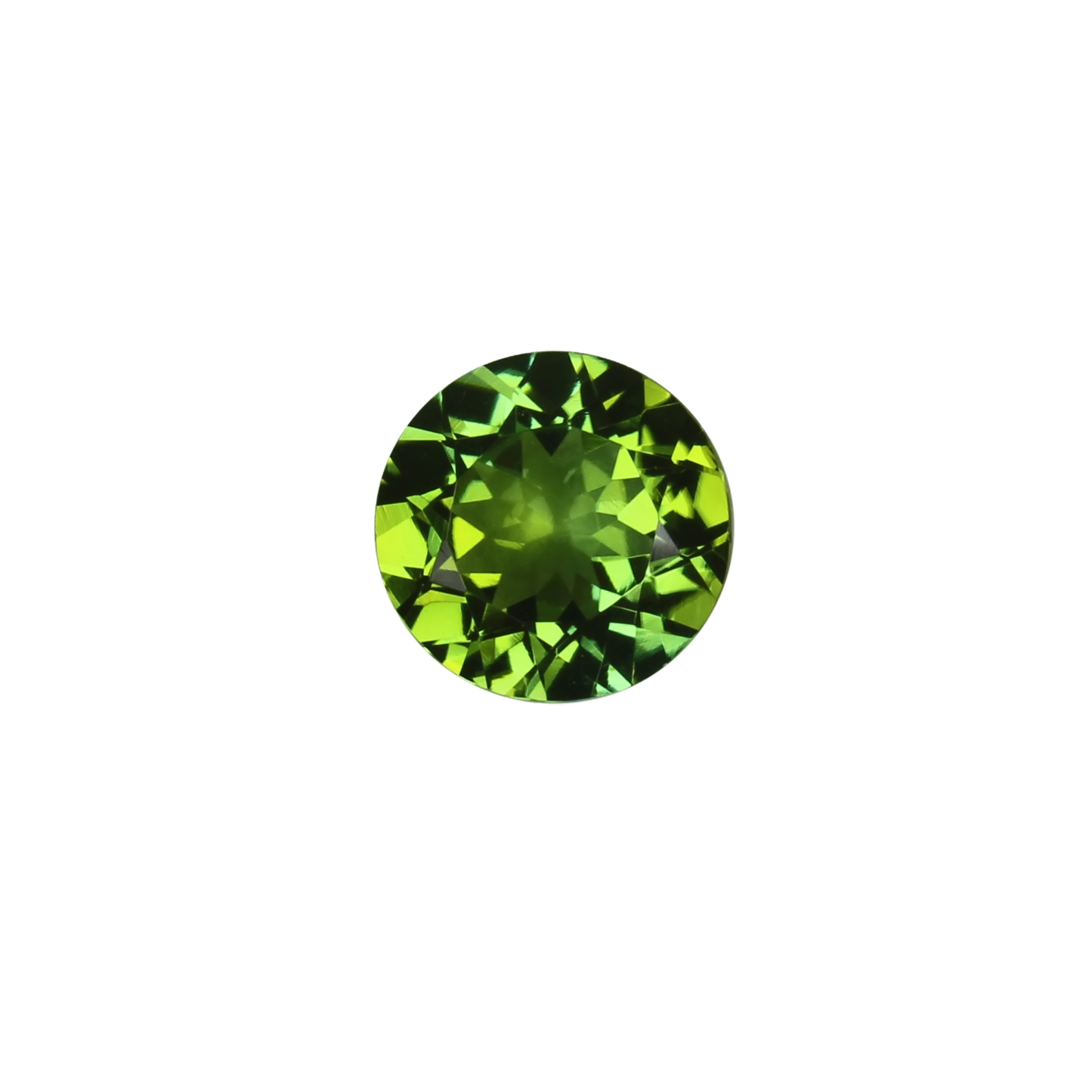 8mm Round Mint Green Tourmaline