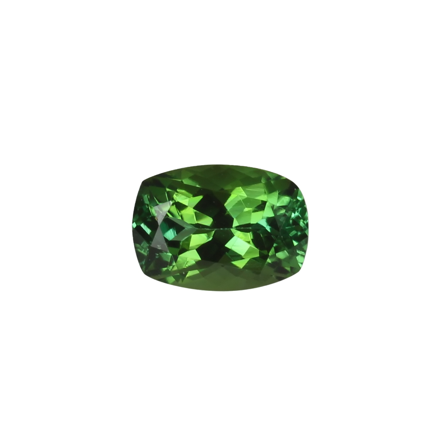 7x5mm Cushion Mint Green Tourmaline