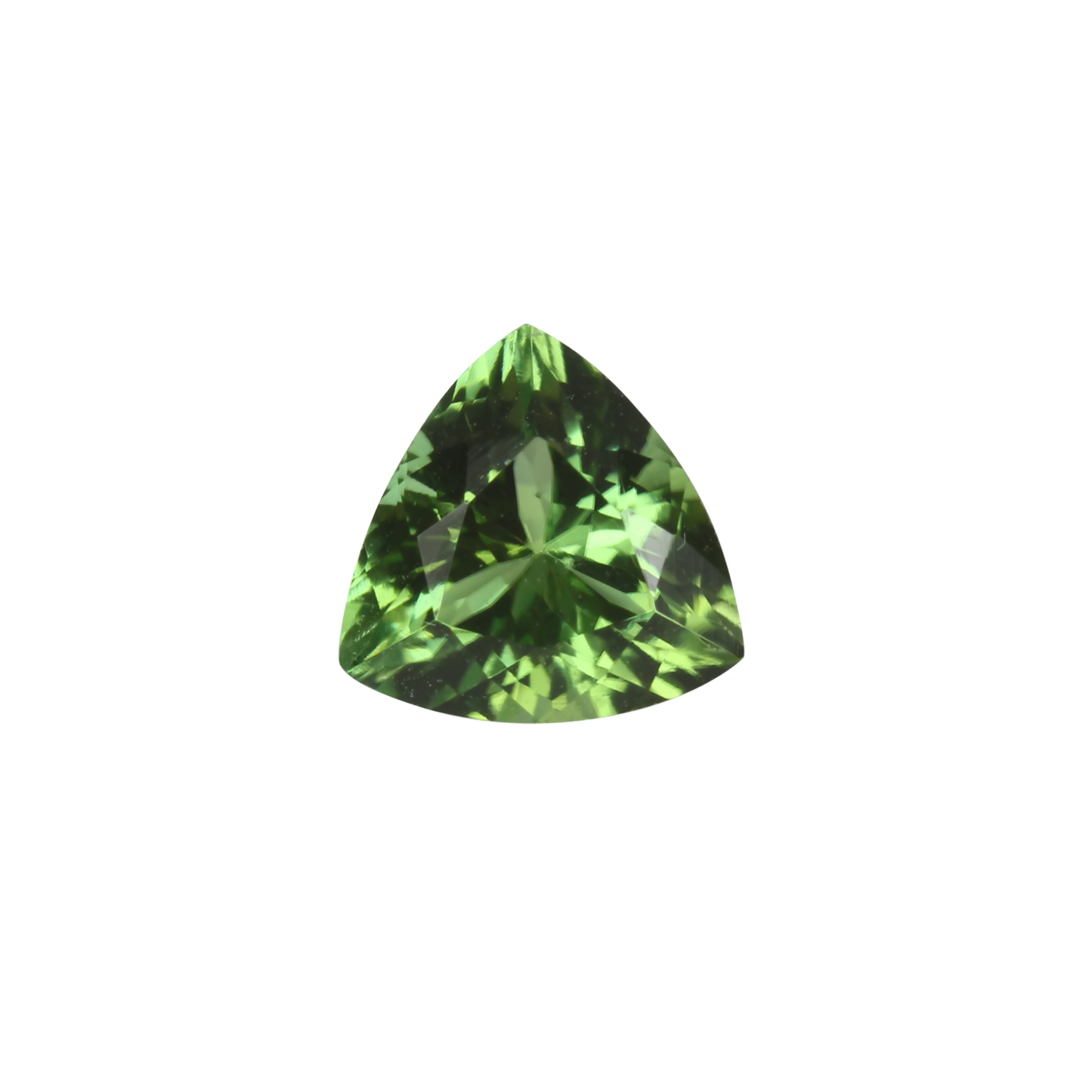 6.9mm Trillion Light Green Tourmaline