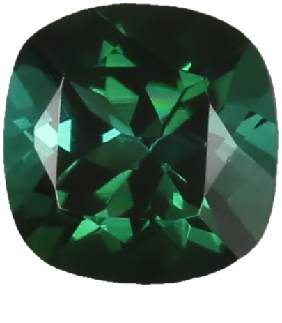 6mm Cushion Medium Blue-Green Tourmaline