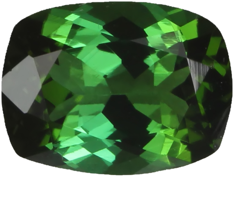 1.02ct Cushion Green Tourmaline