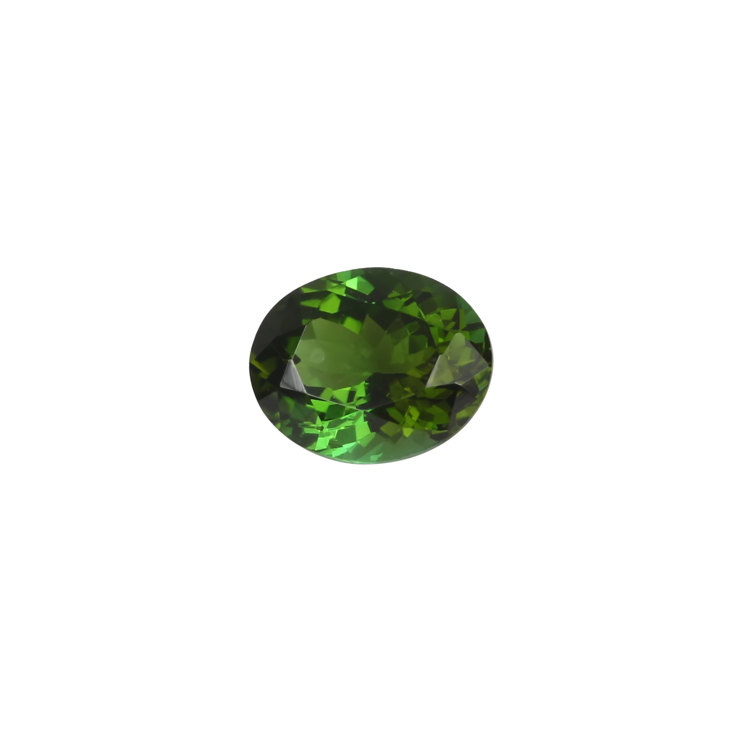 9.8x7.8mm Oval Mint Green Tourmaline