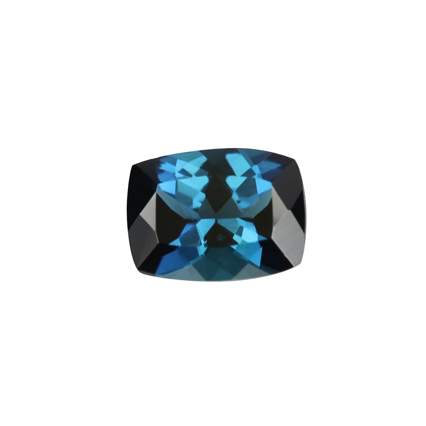 2.04ct Cushion Deep Blue Tourmaline