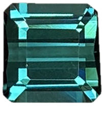 7.9mm Medium Blue-Green Tourmaline