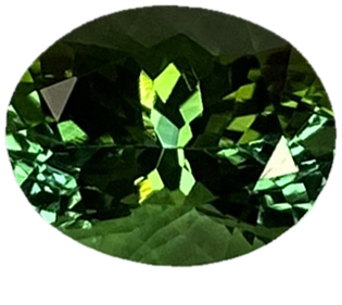 2.58ct Oval Mint Green Tourmaline