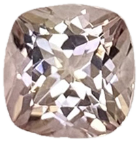 7.1mm Cushion Light Pink Tourmaline