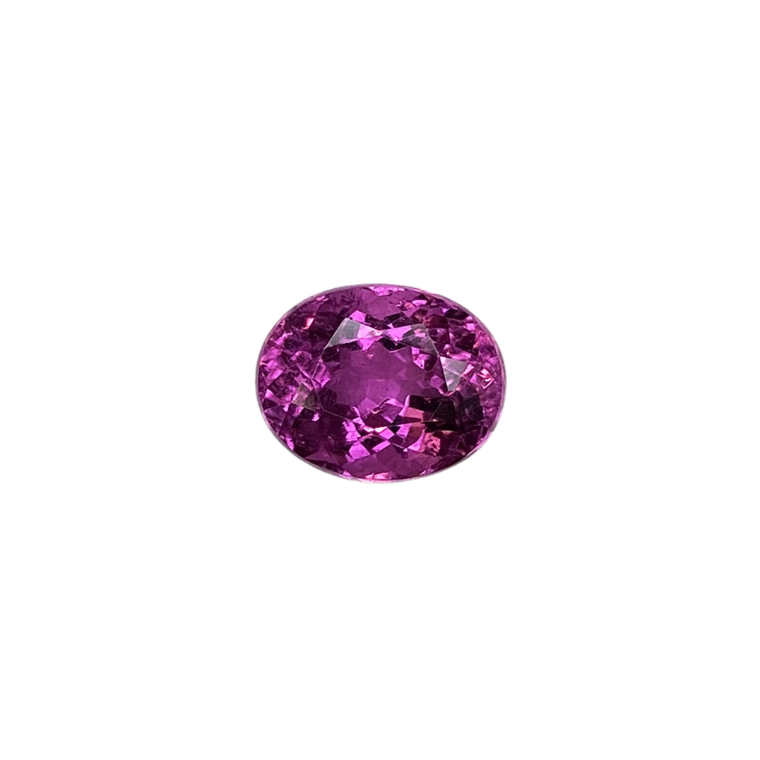 Step Cut Oval Light Pink Tourmaline
