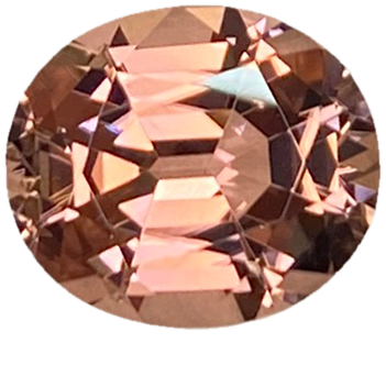 5.42ct Oval Light Pink Tourmaline