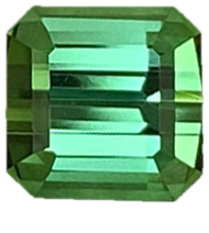 1.86ct Emerald Cut Grey Tourmaline