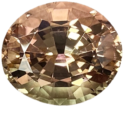 9.34ct Oval Bi-Color Tourmaline