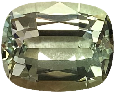 5.43ct Cushion Bi-Color Tourmaline
