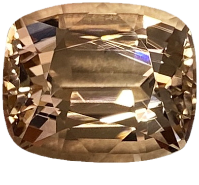 6.66ct Cushion Peach Tourmaline